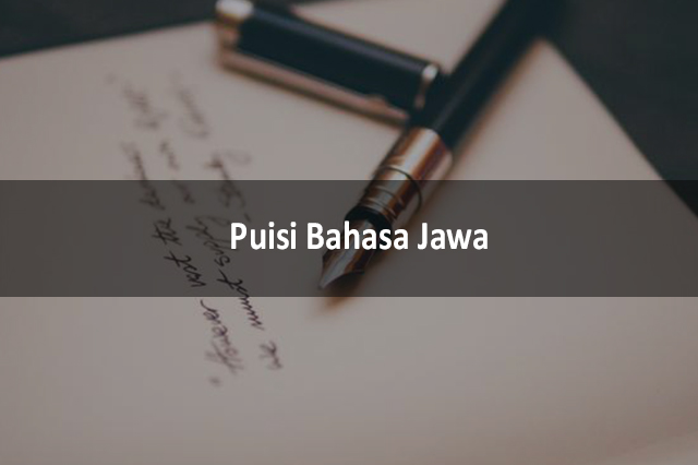 Puisi Bahasa Jawa